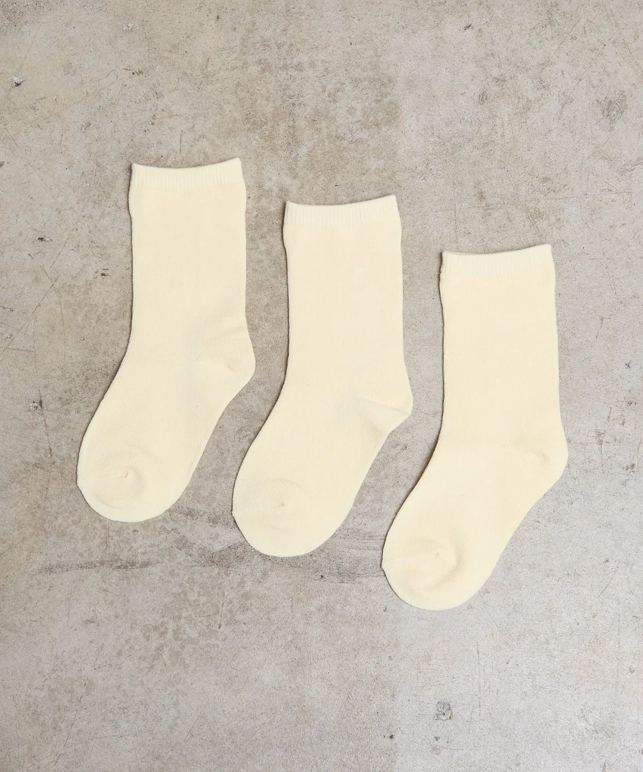 Носки детские Crew Socks 3 пары, кремовый