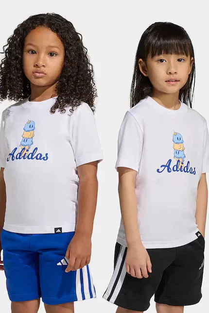 Футболка хлопковая Adidas, белый