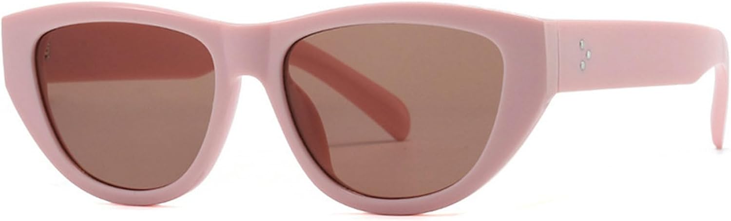 

Большие солнцезащитные очки «кошачий глаз» для женщин, крупная оправа, 2025 год, роскошные солнцезащитные очки с градиентным переходом, защита от УФ-излучения UV400 mincl, Brown