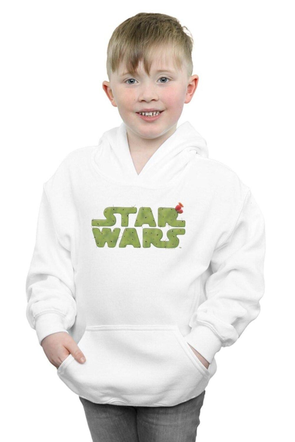 

Толстовка с логотипом кактуса Star Wars, белый