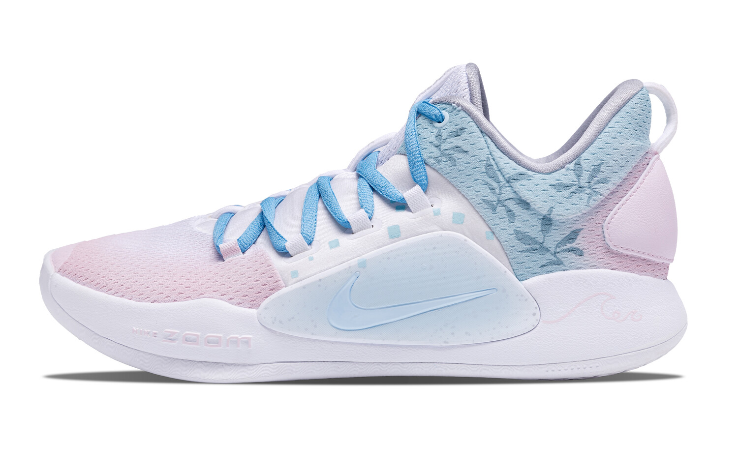 

Баскетбольные кроссовки Hyperdunk X мужские с низким верхом, белые/розовые/синие Nike