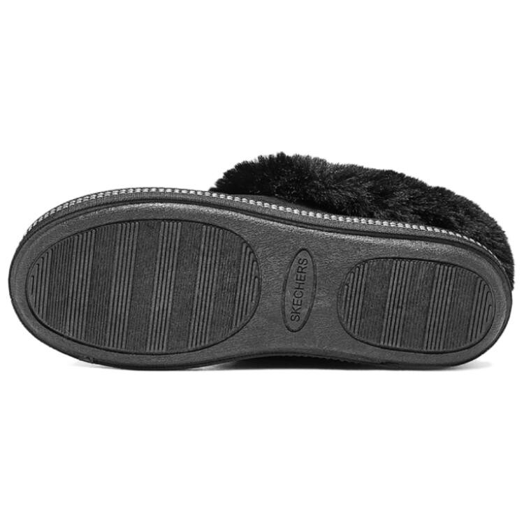 Зимние ботинки Skechers Modern Comfort низкие с мехом, черный — фото 4