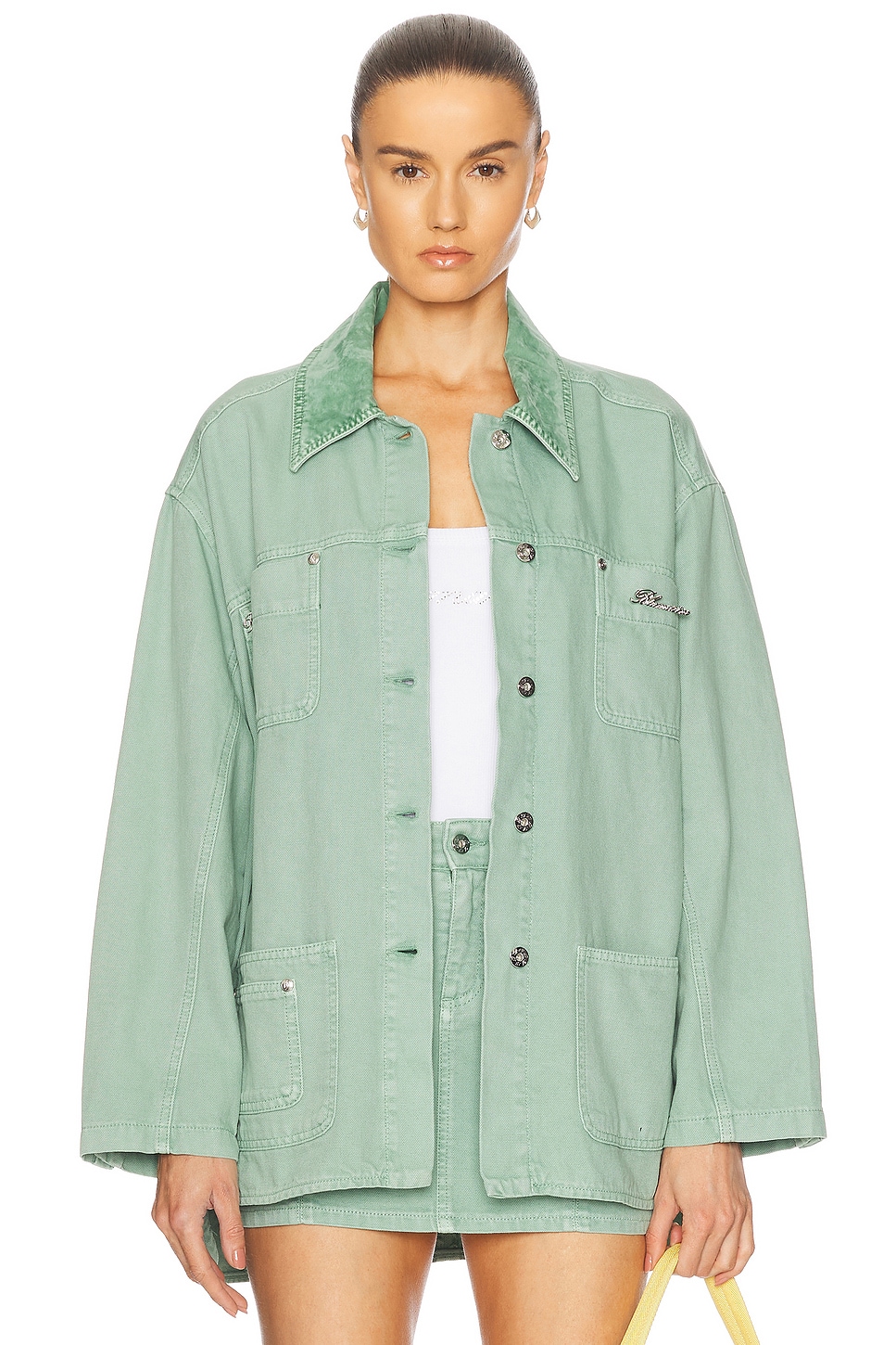 

Джинсовая куртка Blumarine, Sage Green