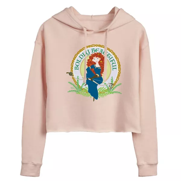 

Смелый укороченный худи Merida Juniors "Яркая красота" Disney, розовый