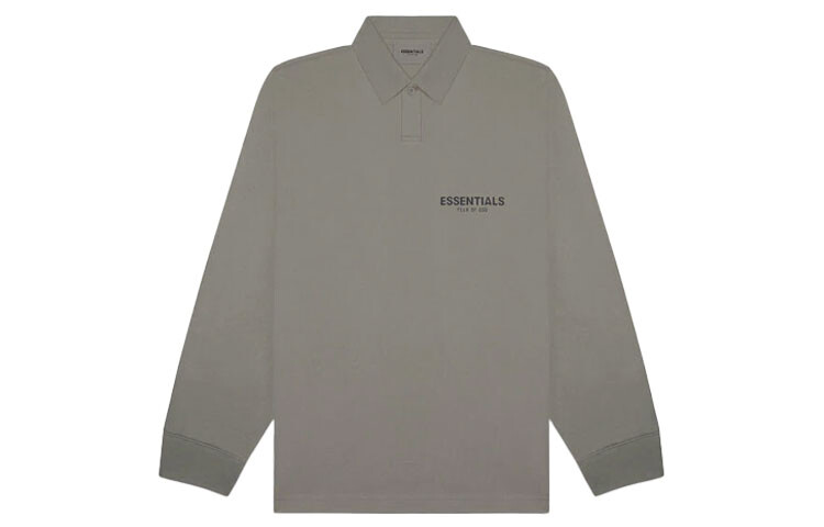 

ФУТБОЛКА ПОЛО унисекс Fear of God Essentials, Цемент Цвет
