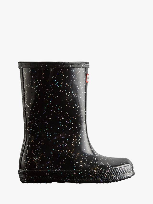 

Детские классические гигантские блестящие сапоги Wellington Hunter, Black