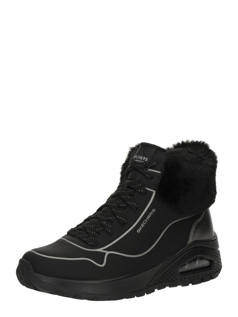 Ботильоны на шнуровке SKECHERS Uno, черный