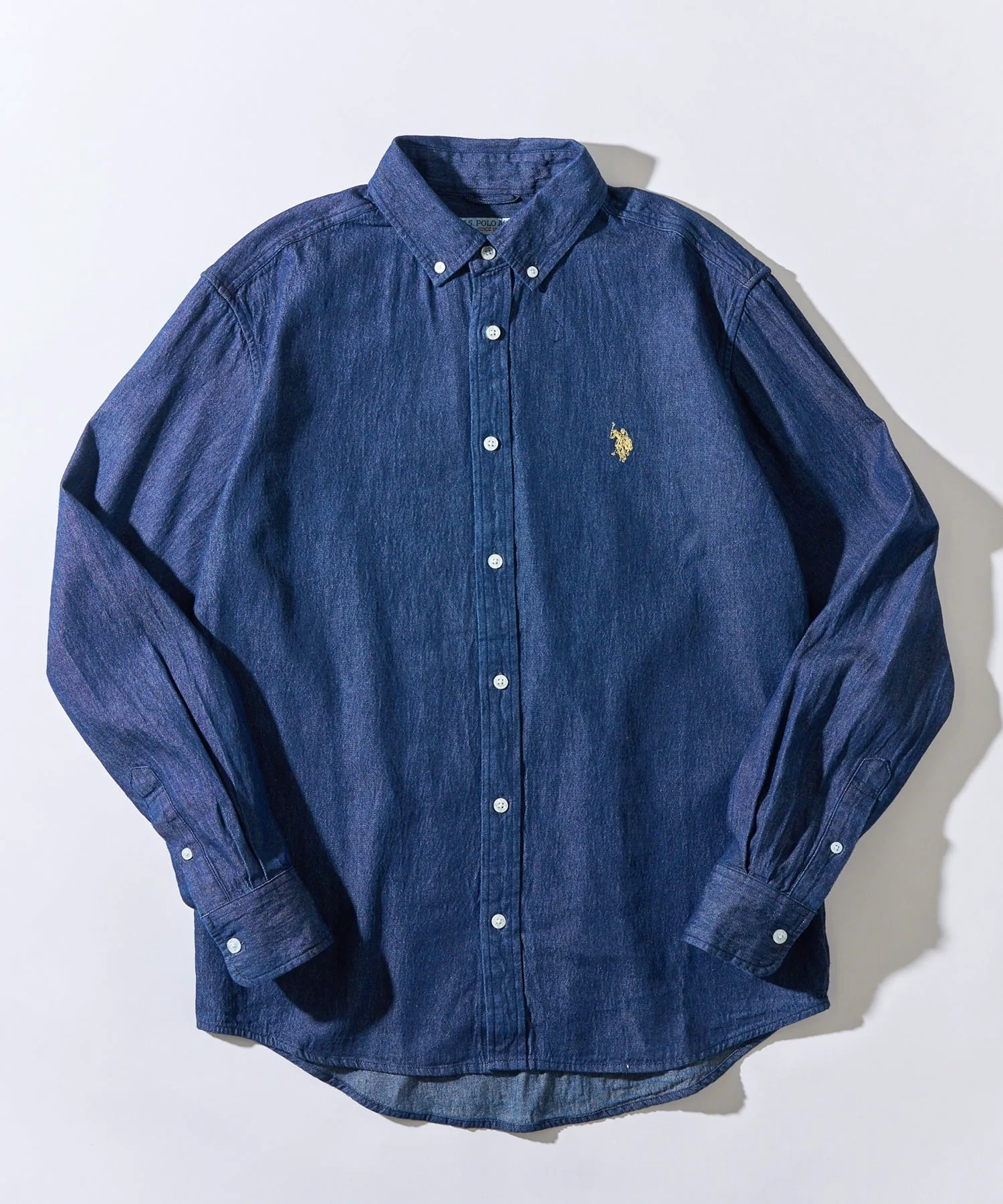 Футболка с длинным рукавом US POLO ASSN./One-Point Logo Pony Embroidered BD Shirt U.S. Polo Assn., IND