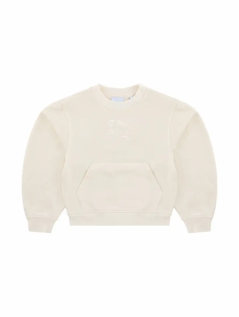 

Хлопковый свитшот EKD Burberry, белый