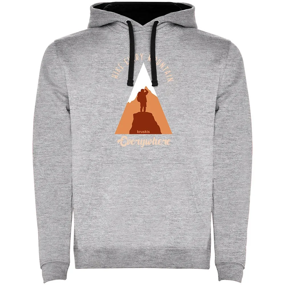 

Худи Kruskis Hike Every Mountain Two-Colour, серый