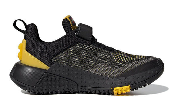 Кроссовки lego x sport pro j 'black equipment yellow' Adidas, черный — фото 2