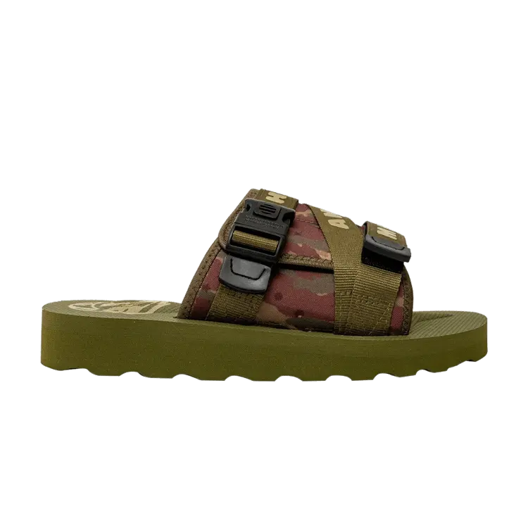 

Кроссовки Billionaire Boys Club Spacewalker 2 Slide Olive Camo, зеленый