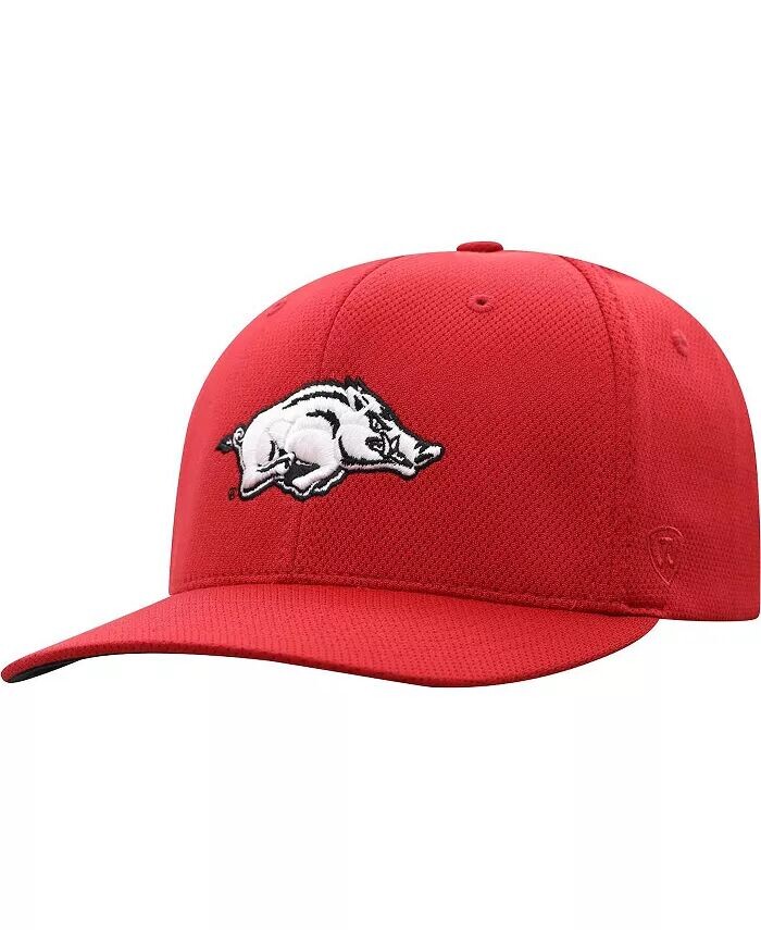 

Мужская кепка с логотипом Cardinal Arkansas Razorbacks Reflex Top Of The World