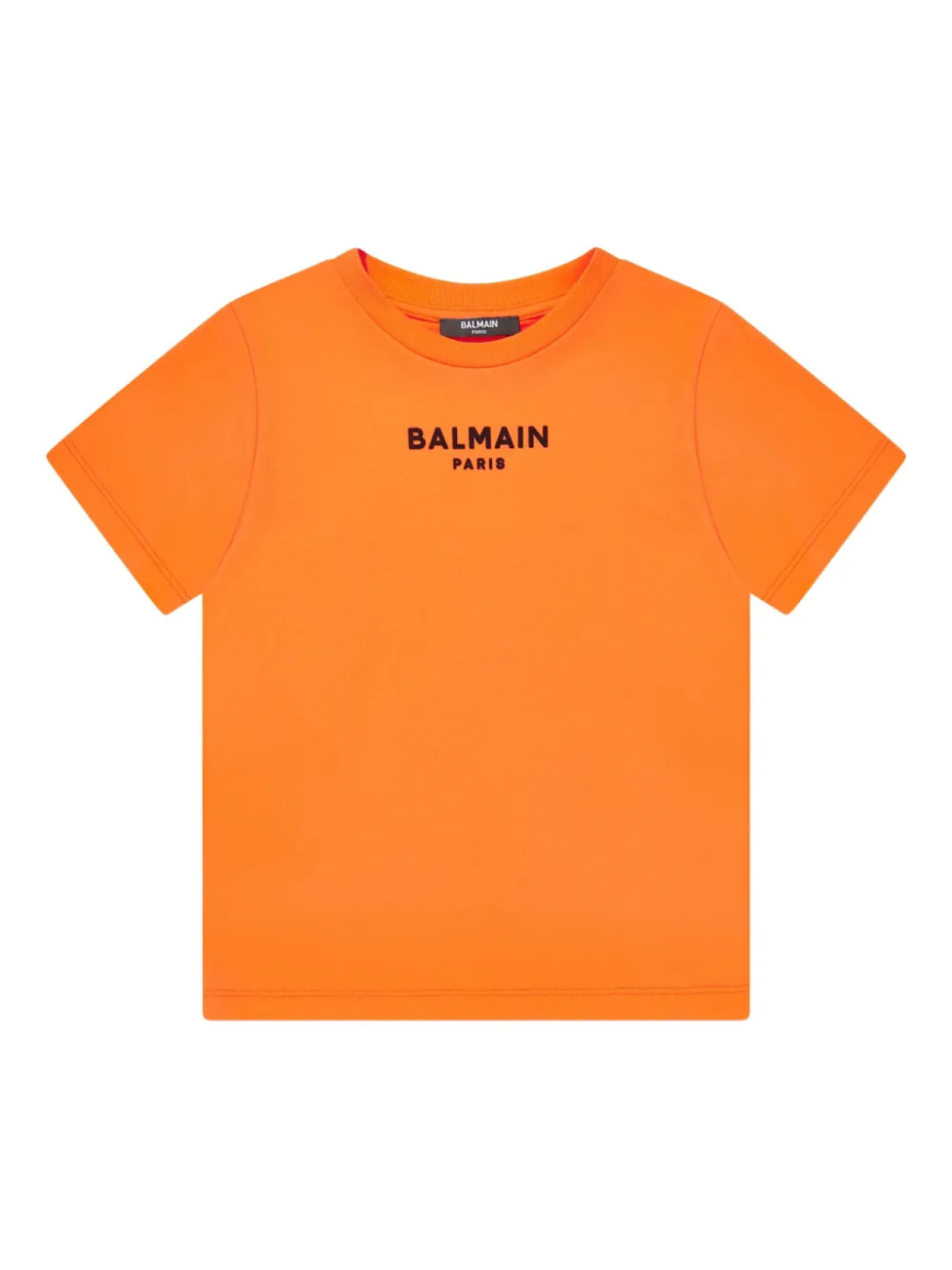 

Футболка с логотипом Balmain Kids, оранжевый