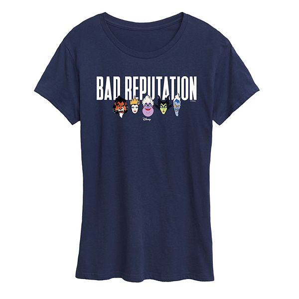 

Футболка с принтом Villains Bad Reputation Disney, Navy, Синий, Футболка с принтом Villains Bad Reputation Disney, Navy