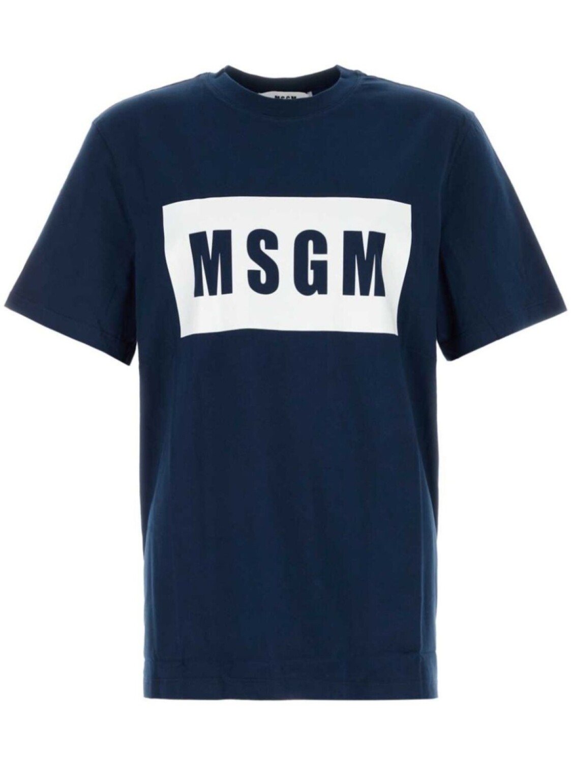

Футболка с логотипом MSGM, синий