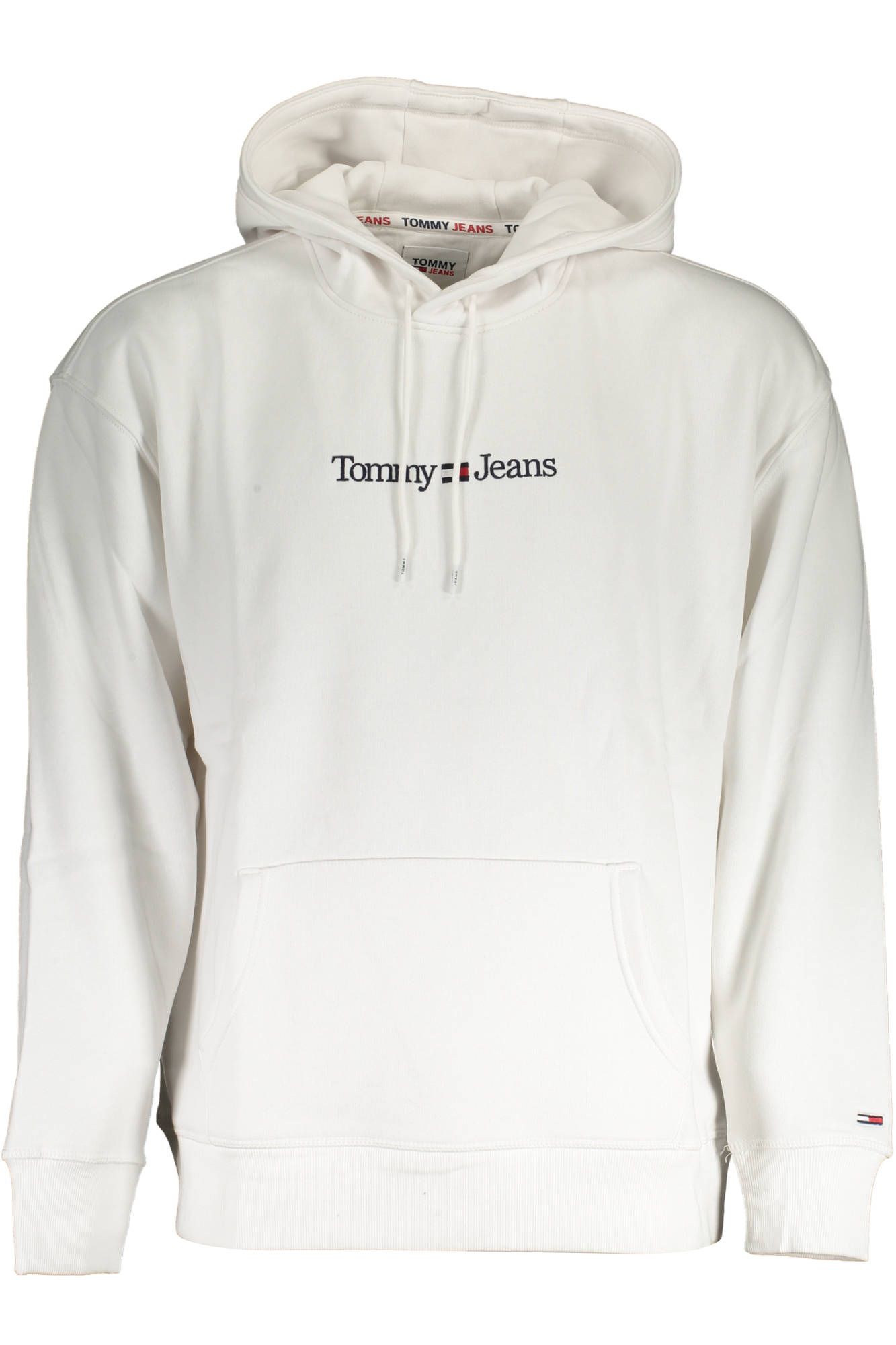 

Белый хлопковый мужской свитер Tommy Hilfiger
