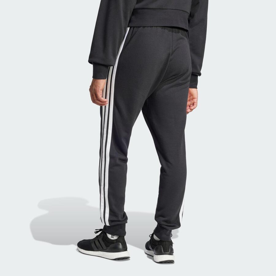 ADIDAS Брюки из французского трикотажа Essentials с тремя полосками — фото 3