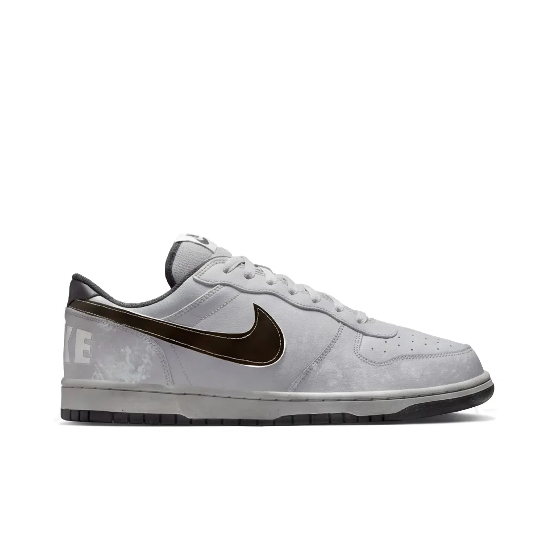 Кроссовки скейтбординговые Nike Big Mist Graffiti Gray — фото 3