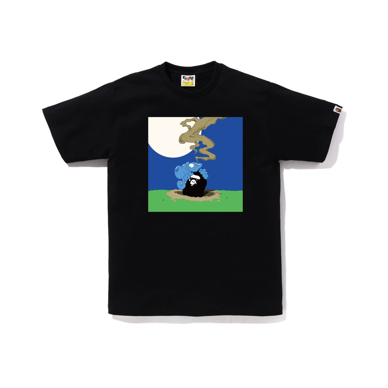

Футболка Bape Gallery X Coin Parking Delivery A BATHING APE, черная