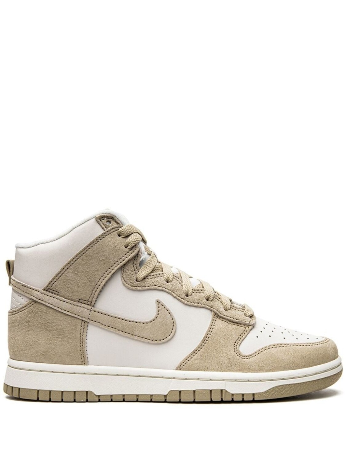 

Nike высокие кроссовки Dunk Hi Retro PRM, нейтральный цвет