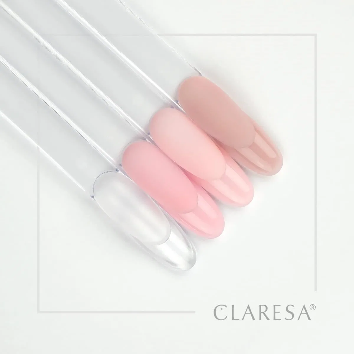 Прозрачный гель для наращивания ногтей «Soft & Easy Clear» от Claresa, 12 г Claresa, Clear — фото 4