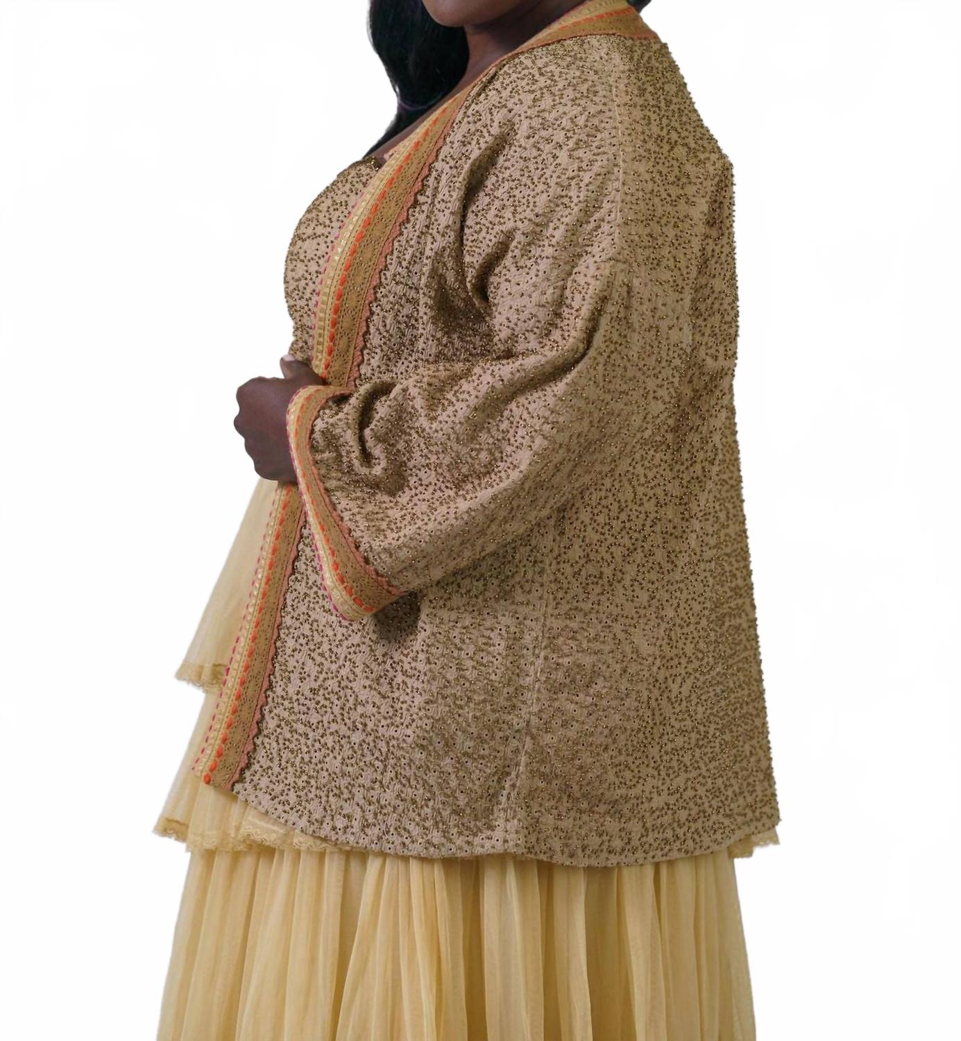 

Блейона Топ с длинными рукавами - плюс в теплом бежевом -bl^nk-