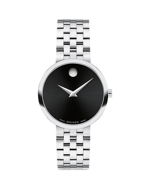 

Классические музейные часы, 30 мм Movado, цвет Black