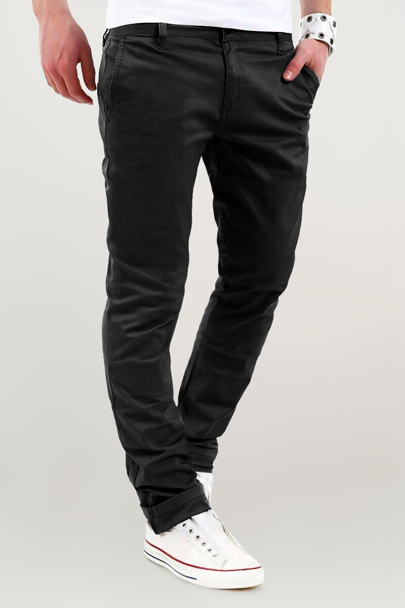 

Тканевые брюки behype Chino Heritage, черный