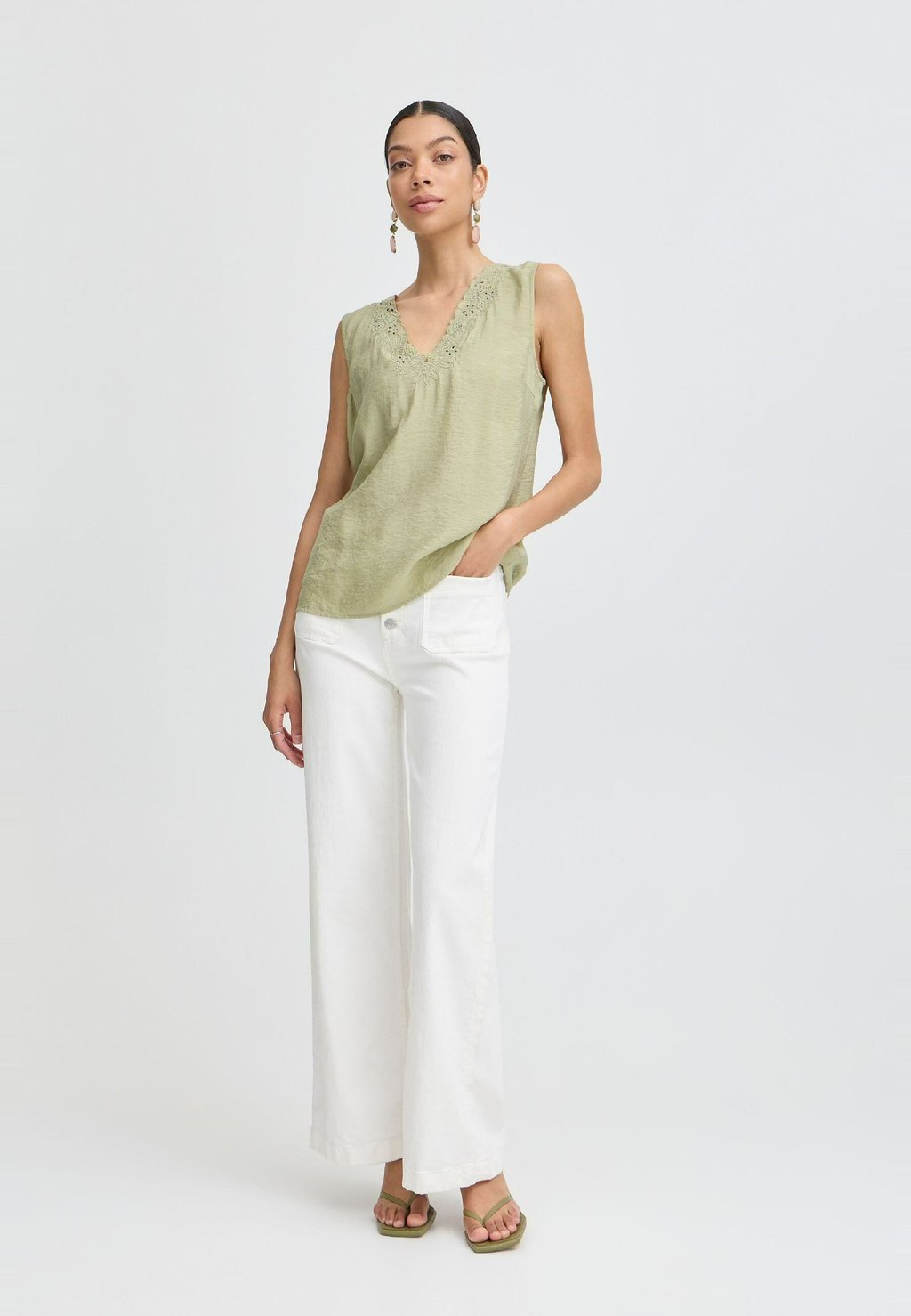 

Топ BYHAVALA - Blouse b.young, цвет Tea