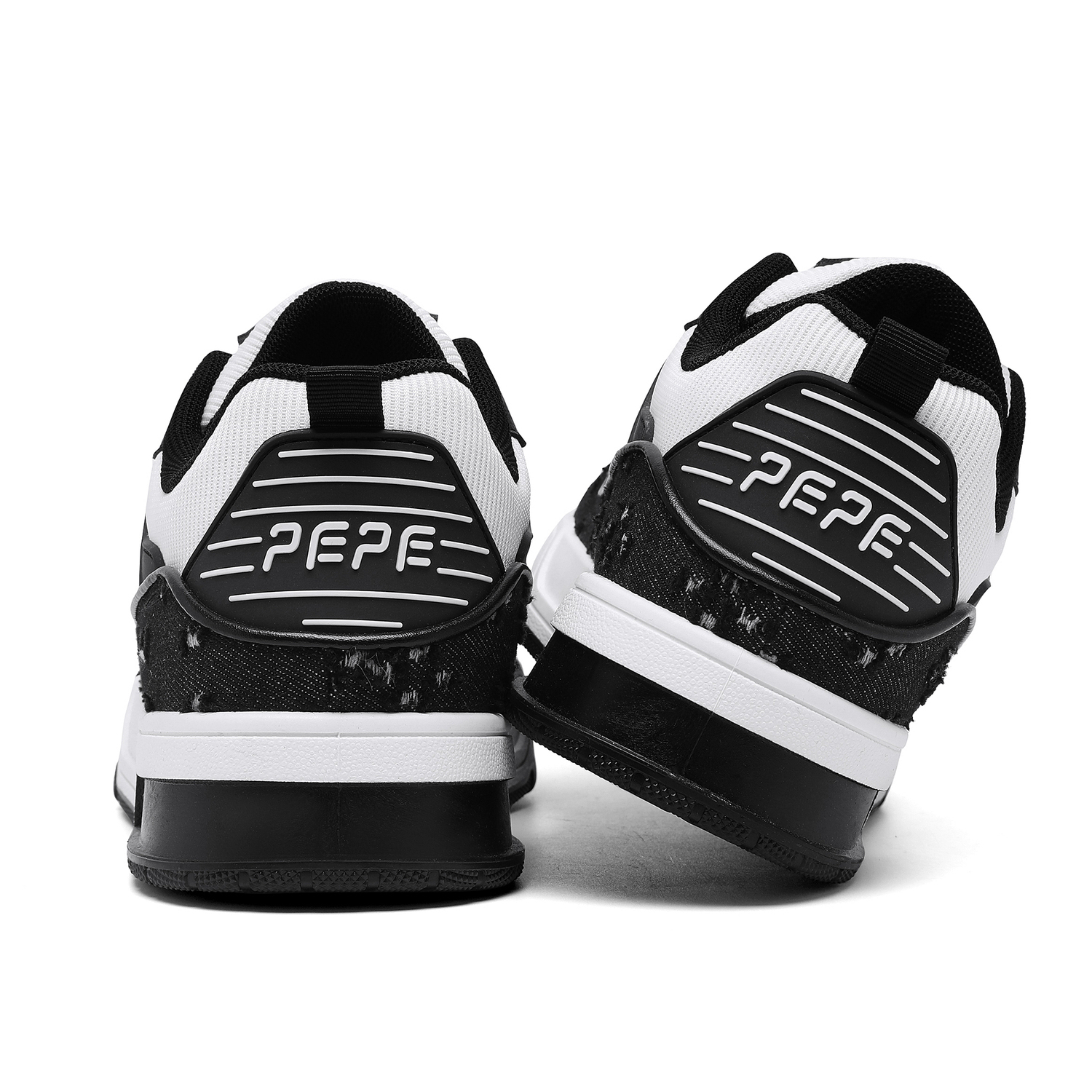 Pepe The Frog Низкие скейтерские кроссовки мужские деним синие, цвет Denim Blue — фото 4
