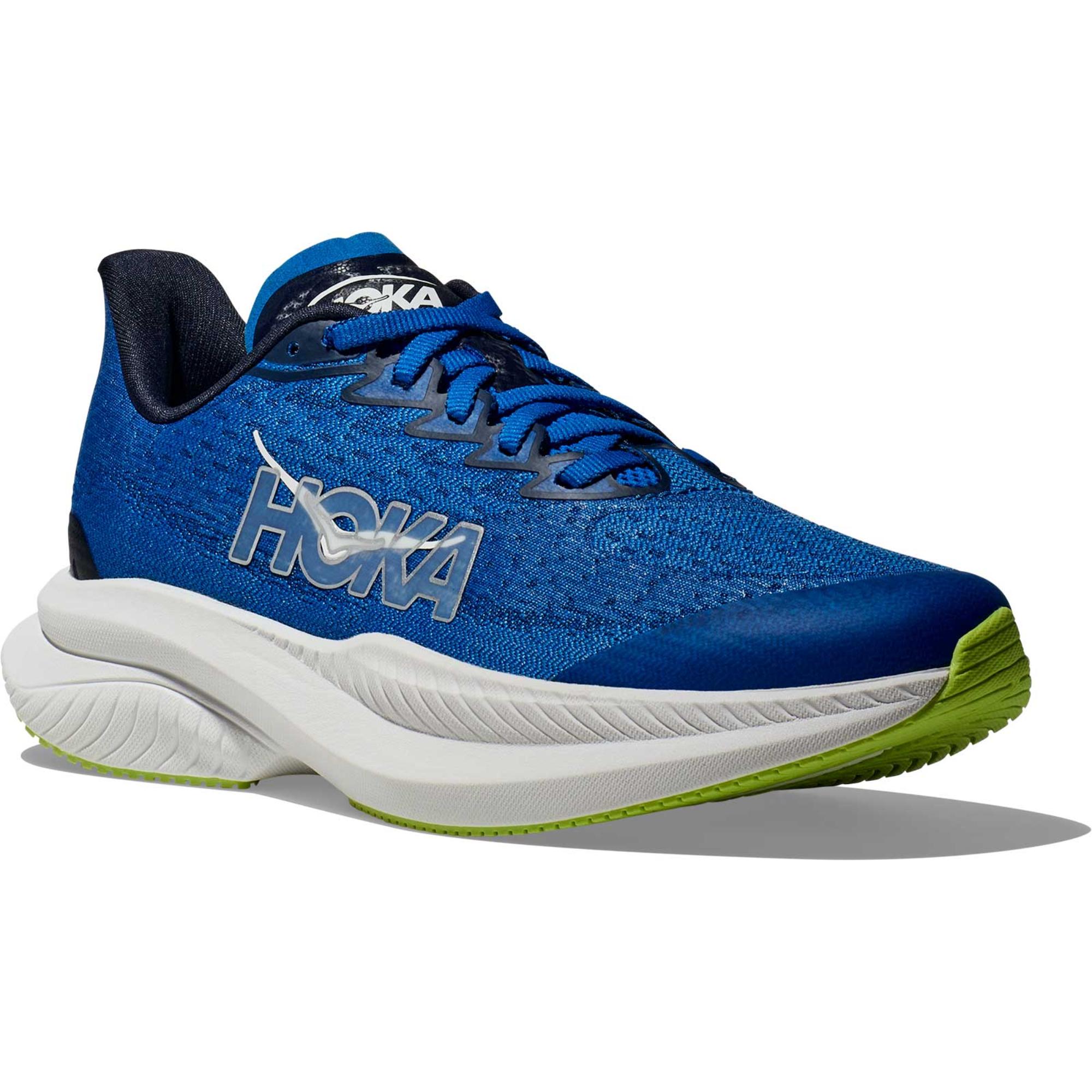 Детские кроссовки Mach 6 для бега HOKA, Electric Cobalt/Varsity Navy — фото 2