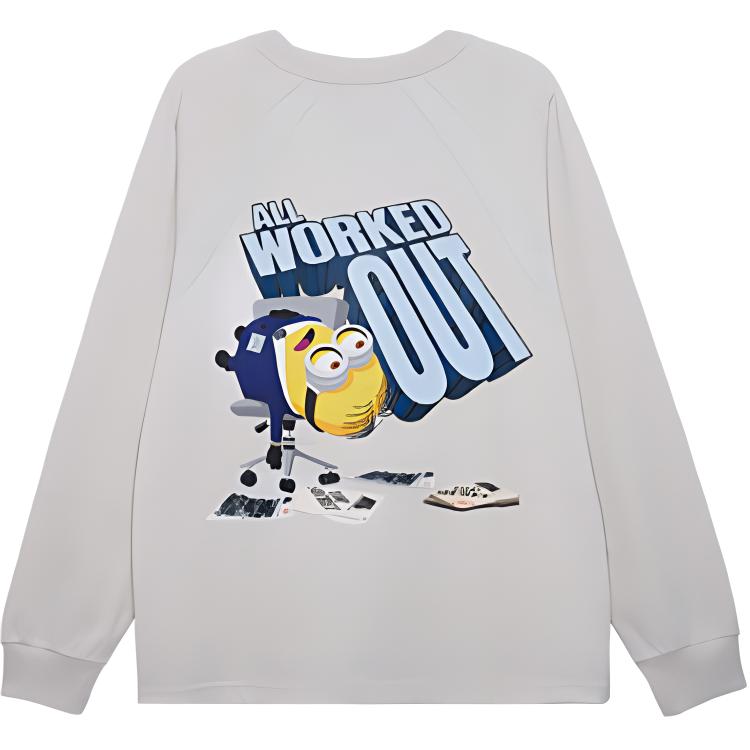 

Футболка Minions Co branded Edition FW24 Unisex Warm Gray New Era, серый