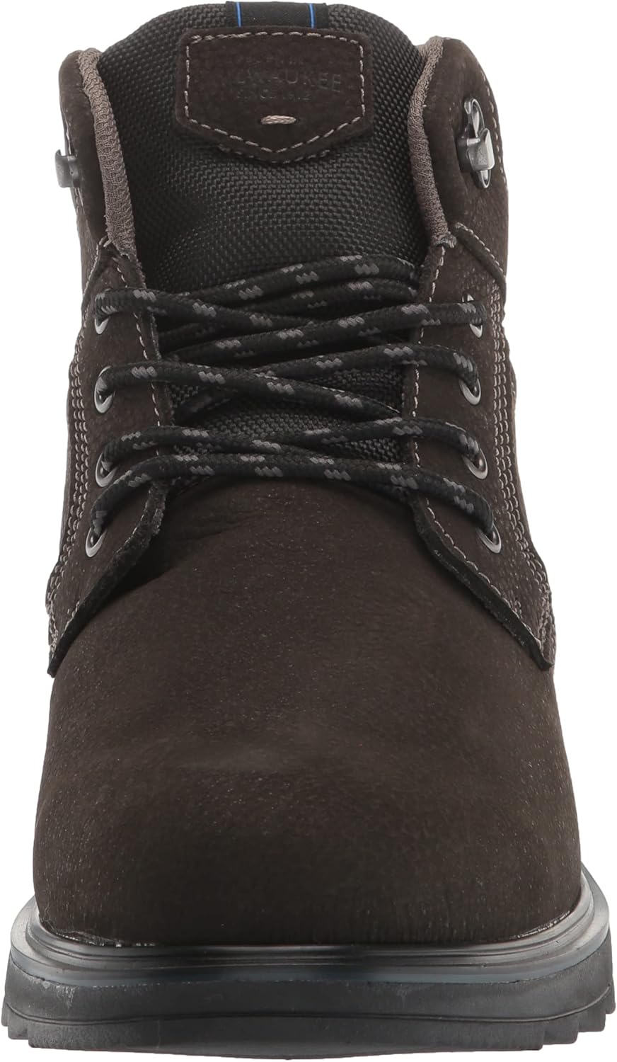 Мужские ботинки Nunn Bush Luxor водонепроницаемые Chukka с простой носочной частью, Charcoal — фото 2