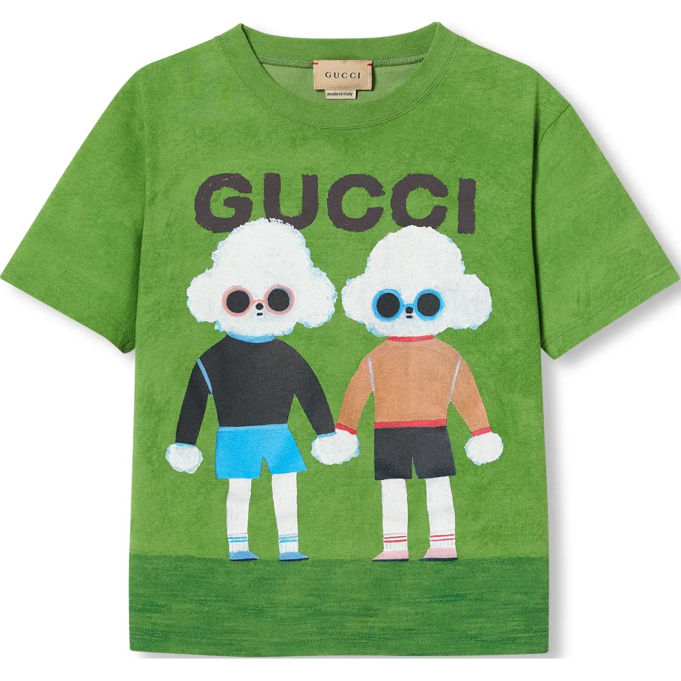 

Футболка FW24 Kids' GUCCI, светло-зеленый