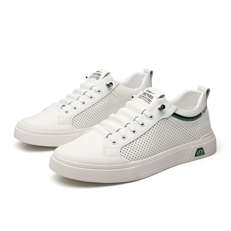 LEXON Мужские повседневные кеды Low Top бежевые, цвет Beige — фото 3