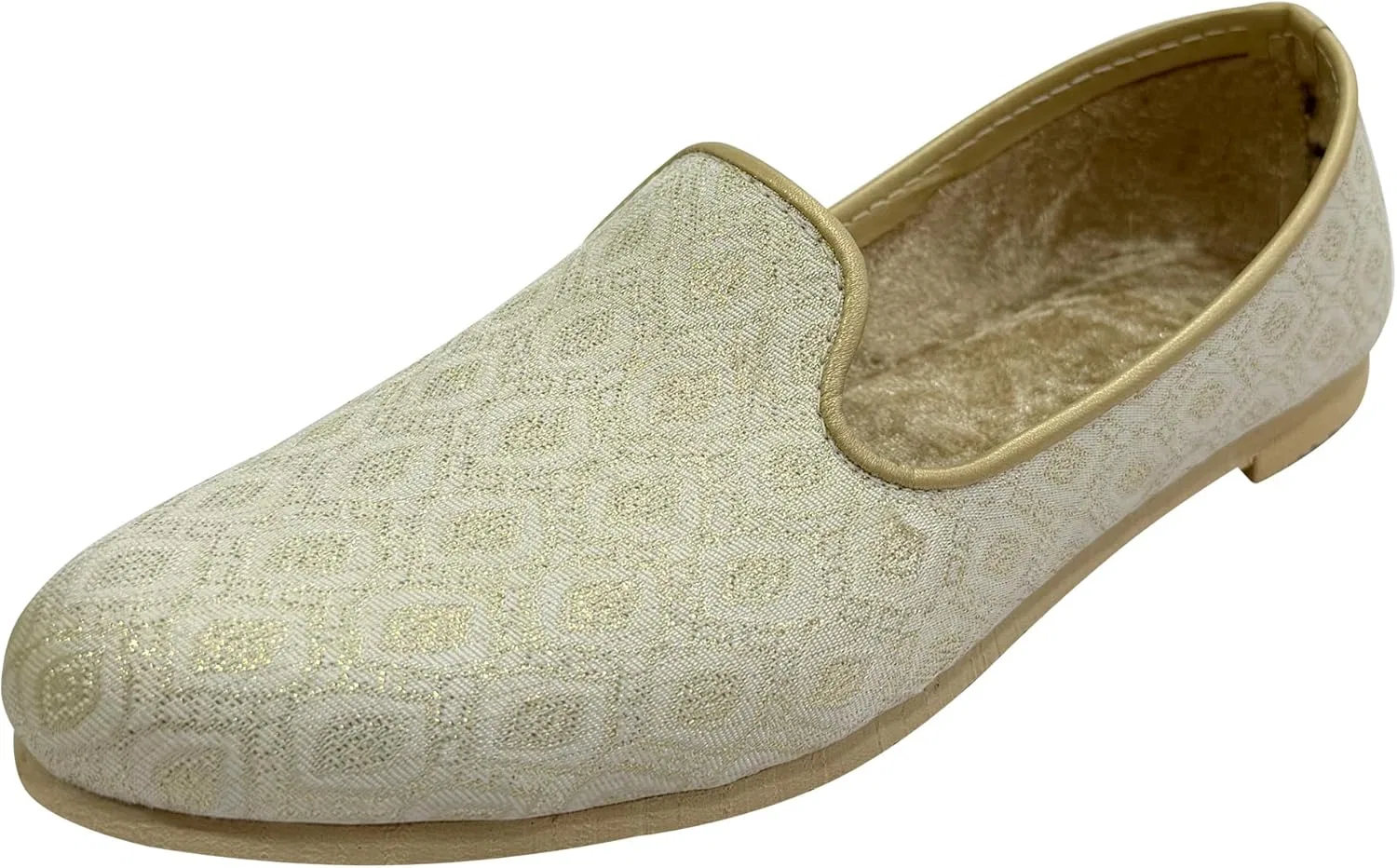 Сандалии мужские традиционные индийские, светло-золотой Shoe Bazar