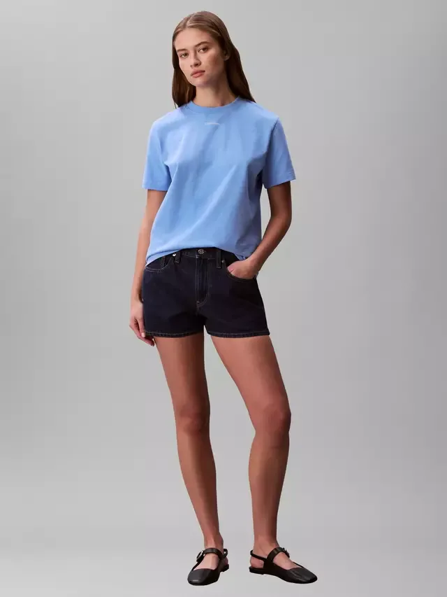 Классическая футболка с логотипом, Blue Descent Calvin Klein