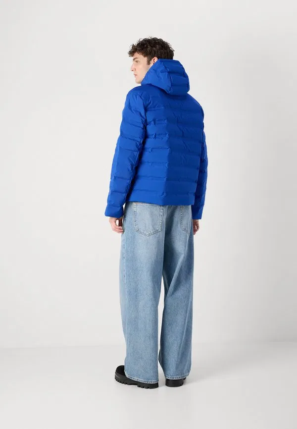 Складная пуховая куртка с тисненым логотипом Calvin Klein, Blue — фото 4