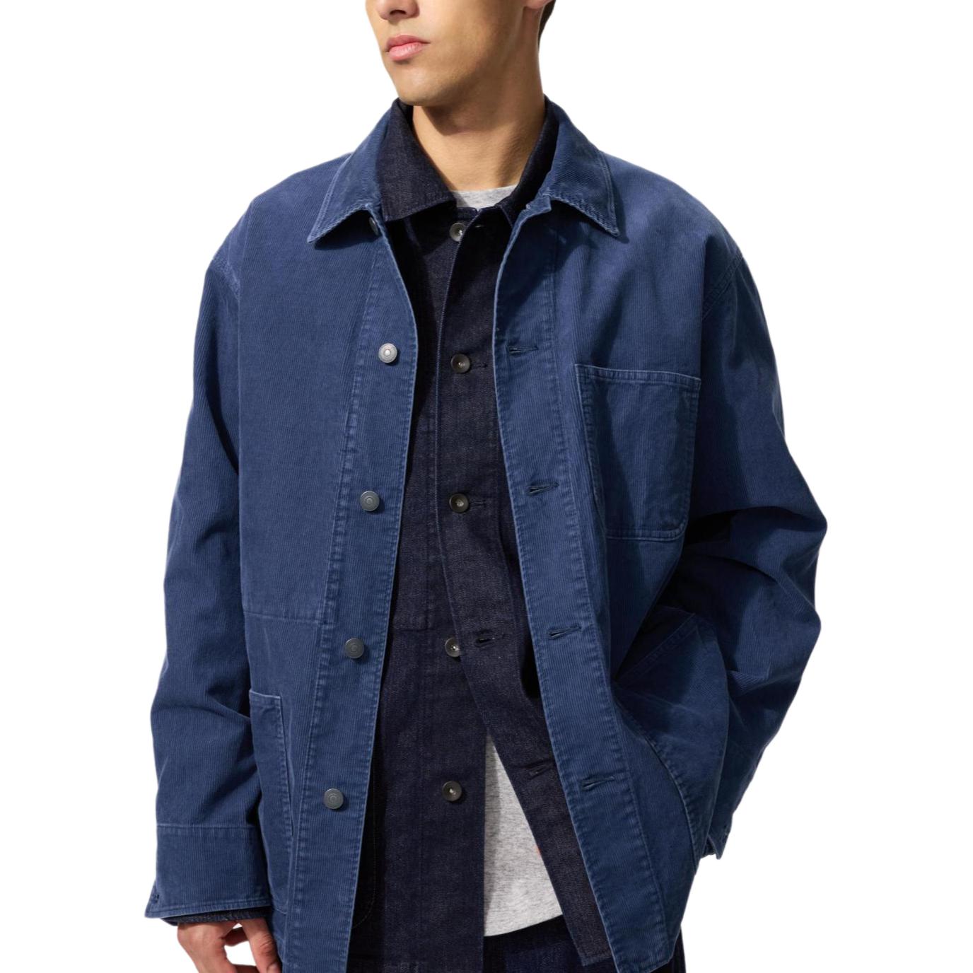 

UNIQLO Куртка унисекс темно-синяя, Dark Blue