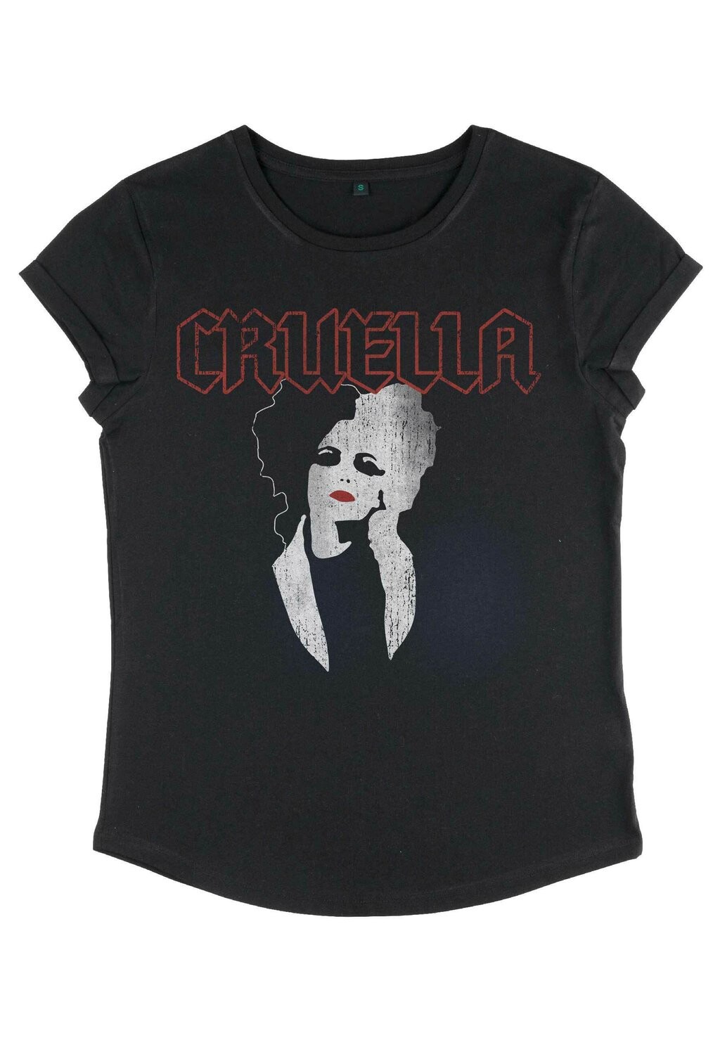 

Футболка с принтом DNCA CRUELLA ROCK T Disney, черный