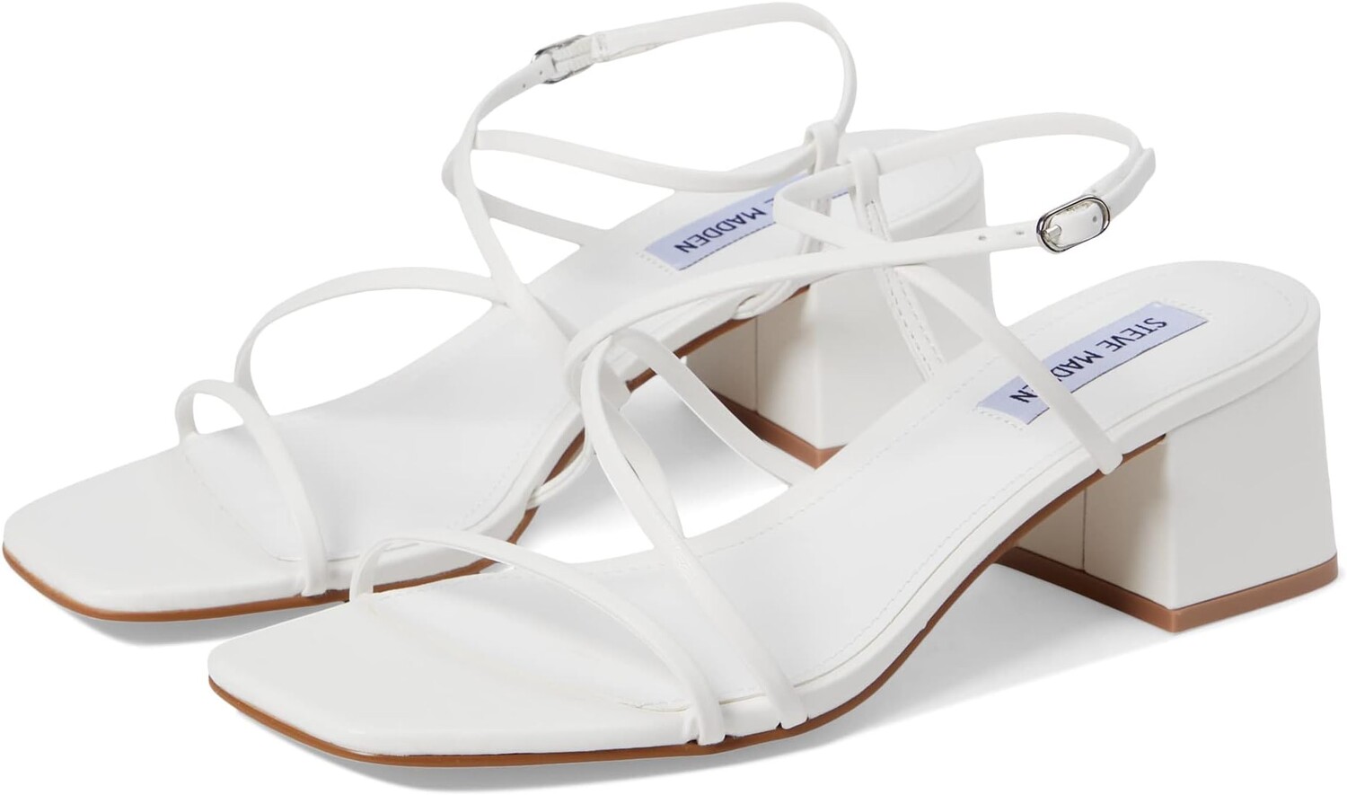 Босоножки Remmi Heeled Sandal Steve Madden, белый