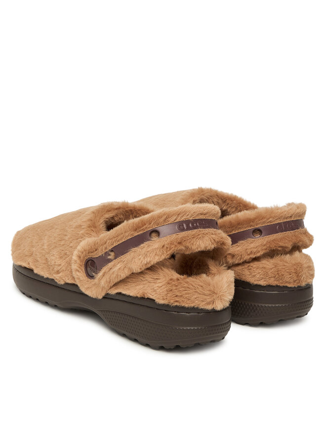 Домашние тапочки Classic Unfurgettable Clog 211116 Crocs, коричневый — фото 3