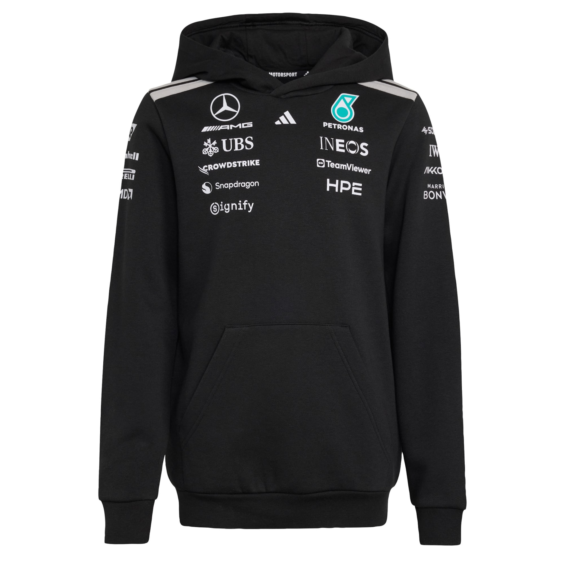 

Adidas Performance Спортивная толстовка 'Mercedes-AMG Petronas Formula 1 Team' в черном цвете