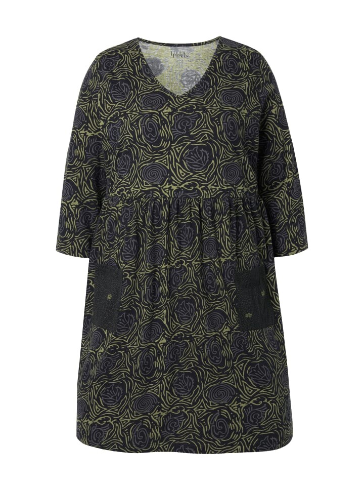 

Футболка Ulla Popken Longshirt, цвет lodengrün