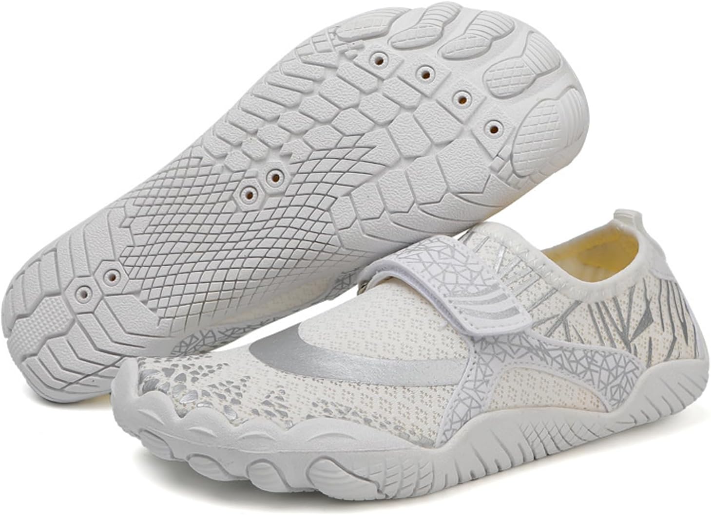 

Походные кроссовки для женщин и мужчин, модель 2025, уличные кроссовки с широким носком для бега и воды, обувь для тренировок в помещении Generic, белый