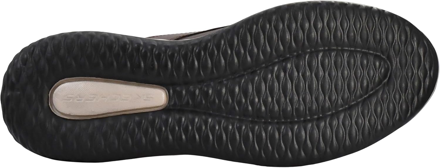 Мужские оксфорды Skechers Delson-Antigo, красный/коричневый — фото 4