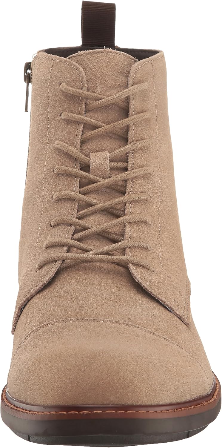 Мужские ботинки Vince Camuto Ferko с закрытым носком и шнуровкой, темно-коричневый — фото 2