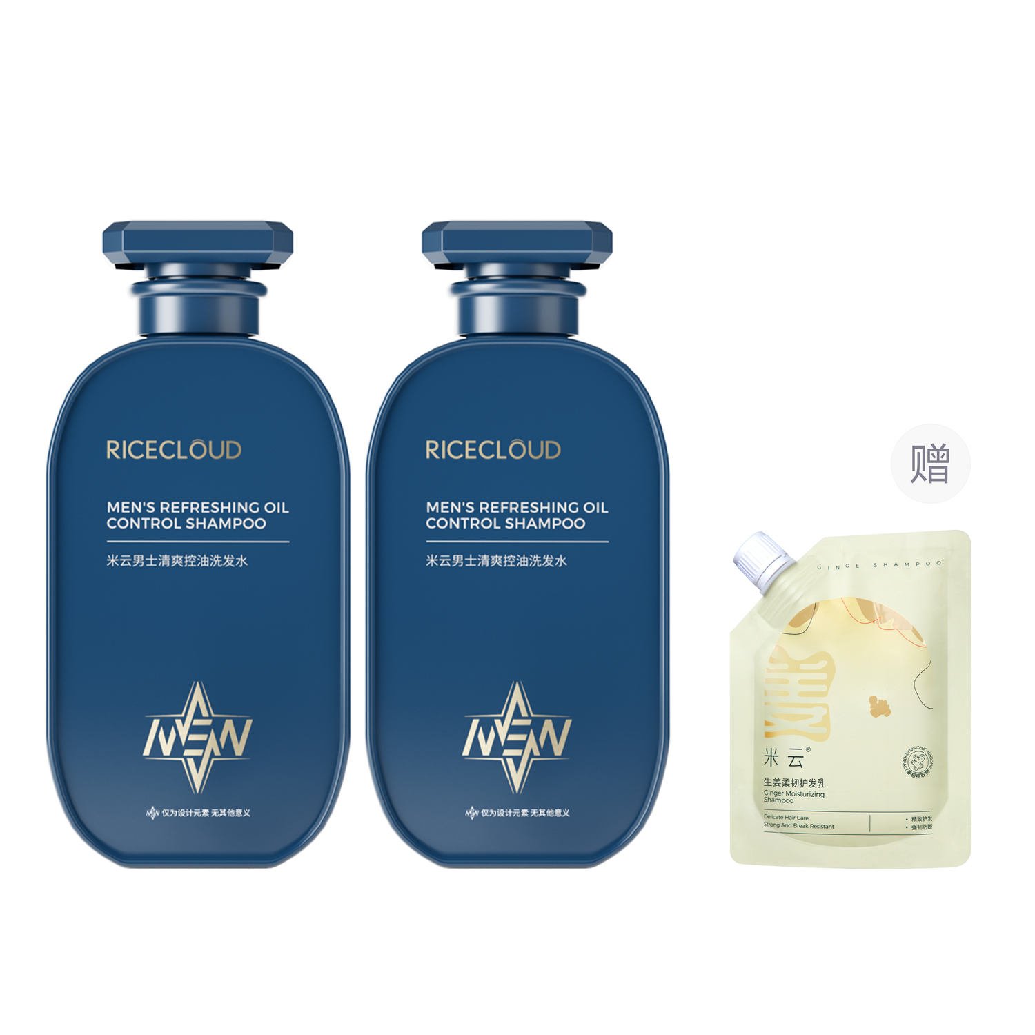 

Мужской шампунь для контроля жира и объема Mi Yun