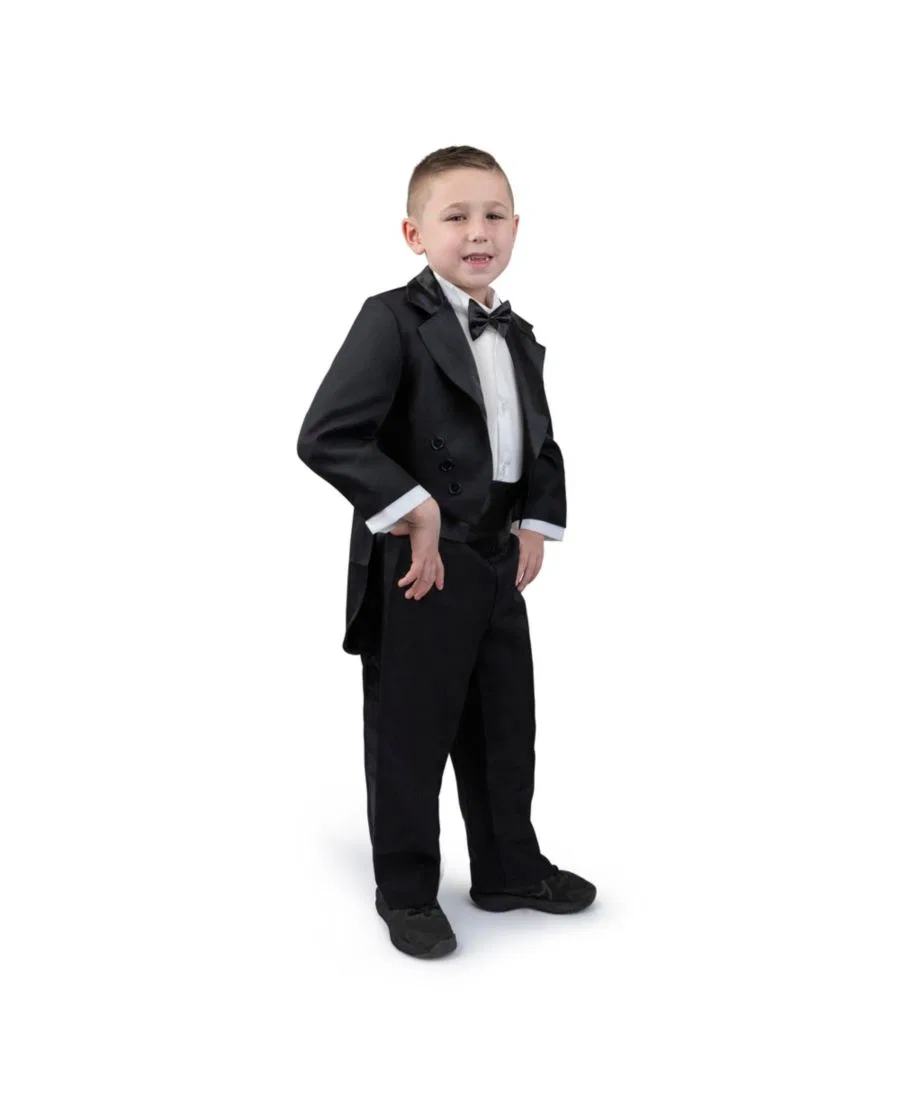 Костюм черного смокинга для детей (мальчиков и девочек) Dress Up America — фото 2